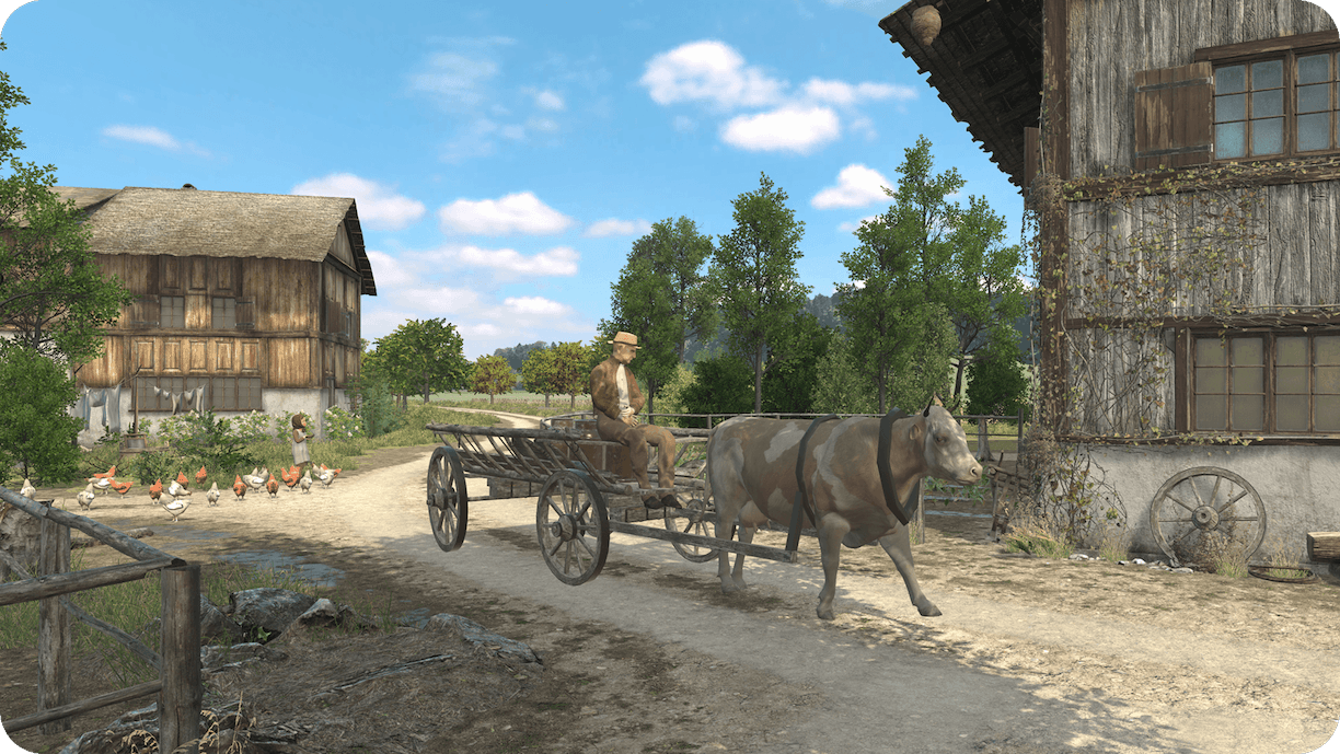 Realistische 3D-Umgebung für eine immersive Virtual Reality Erfahrung, originalgetreu nach Plänen und Kupferstichen nachgebaut